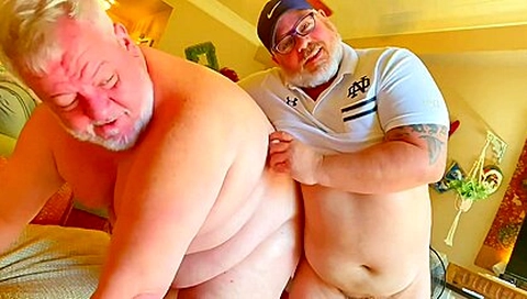 Retired Old Men Get Bored And Start Doing The Gay Huge Fat Ass Ends Up Getting Loads