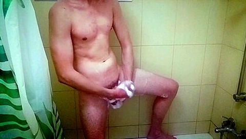 Steamy Shower And A Hard Cock