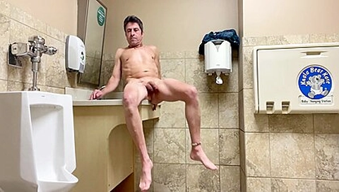 Livenlove Does Kink In Public Bathrooms And Cumshot Compilation