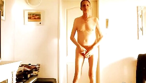 Wally Wanking Nude