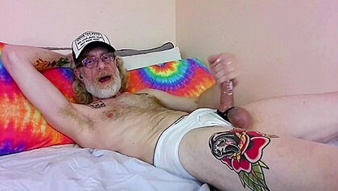 Jerkindad14 - Poz Step daddy Masturbates His Big Greasy Poz Penis For You Because Penis Is The Best Thing In The World