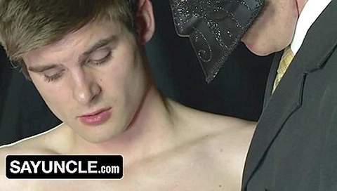Free Premium Video Attractive Dude Undressed From His Clothes By Masked Man In The Dark Room - Teaser Video