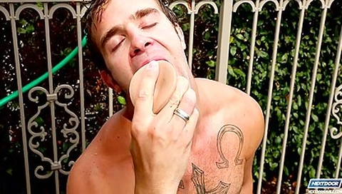 Buttplug Cumshot From The Smoldering With Christian Cayden