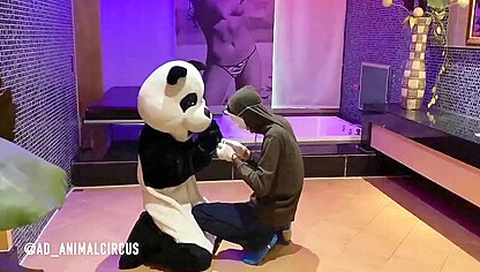 Job As Party Mascot Being Played By Client