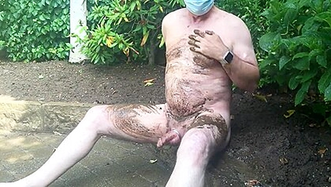 Gardening. Watering, Muddy Play And Cold Shower