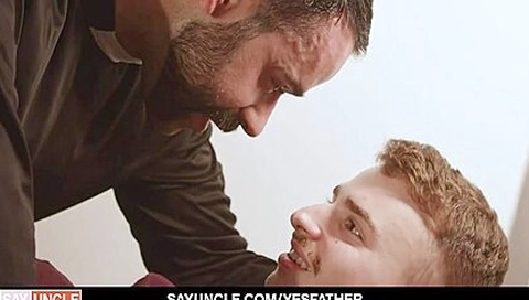 Step father Needs To Give A Catholic teen 18+ A Discipline
