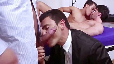 Ryan Olsen And Oscar Hart Homosexual Massage And Slamming