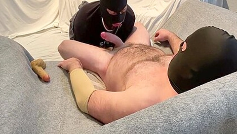 Alpha Getting Sloppy Cock Worship From His Penis-sucker