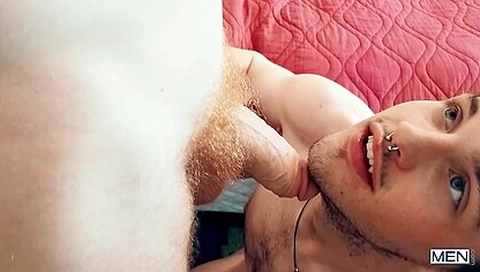 Ryland Kingsman And Dacotah Red In American Throat Fucking In The Bed