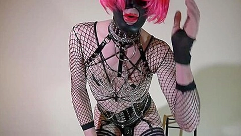 Dumb Sissy Expecting For Her Alpha Male To Come