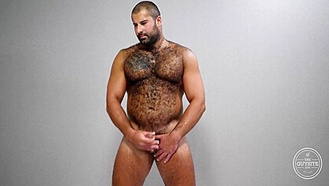Attractive Russian Bear Playing