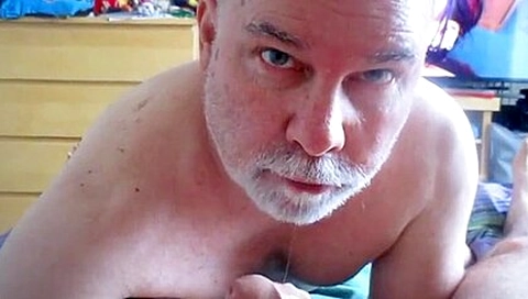 Ski-masked Mystery Guy Kisses And Kums Twice