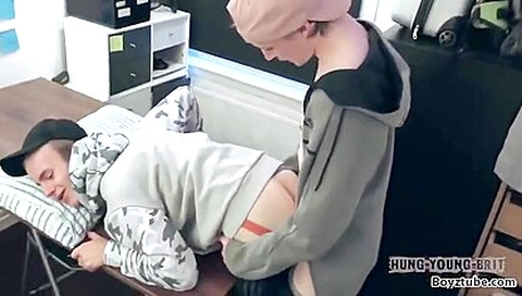 Hung Brit Scally Bonks Bare