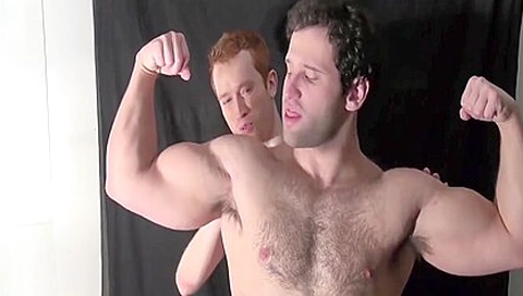 Bushy Muscle Hunk Worship