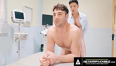 Heteroflexible - Pervert Doctor Dakota Payne Starts Jerking Off During Michael Boston Prostate Exam
