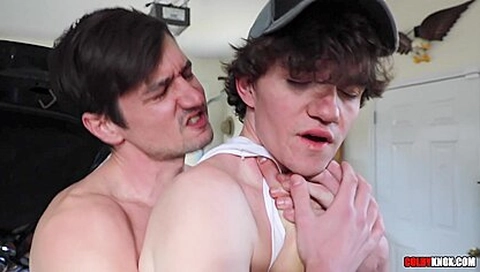 Levi Hatter - Hot Country Boy Gets Fucked Bareback In Exchange For Mechanic Work