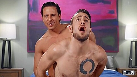 Ty Mitchell, Dante Colle And Reese Rideout - Brown Hair Desires Deepthroat
