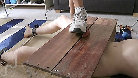Ballbusting Trampling Balls Police Stick Bongers On Balls & Cock Sucking