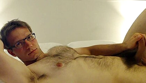 On Bed, Masturbating With Fly Over