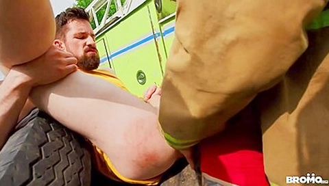 Opens His Legs For Bo Sinns Big Dick