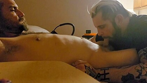 Servicing Straight Redneck Cock